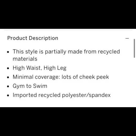 Victoria's Secret PINK M Push Up Top High Waist BIKINI Swimwear Bathing Suit - Picture 10 of 11